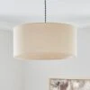 Nesa Shallow Velvet Lamp Shade 1 Nesa Shallow Velvet Lamp Shade -Dunelm 30870743