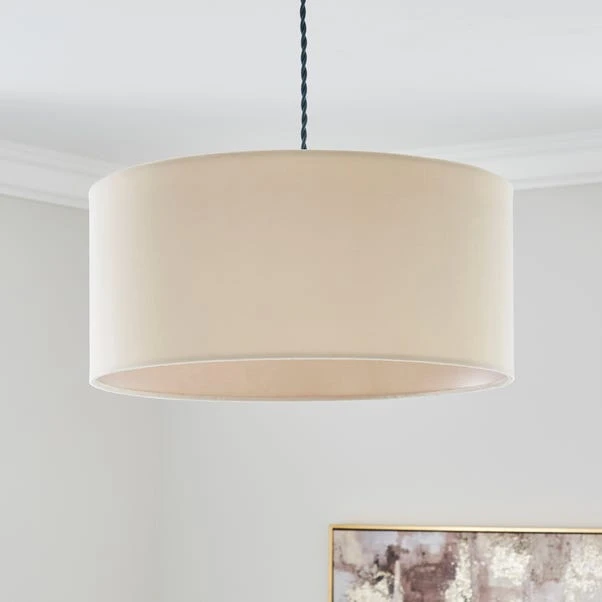 Nesa Shallow Velvet Lamp Shade 3 Nesa Shallow Velvet Lamp Shade