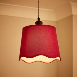 Scalloped Edge Lamp Shade -Dunelm 30870755 alt01