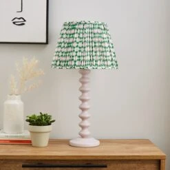 Joyce Conical Green Lamp Shade -Dunelm 30870760 alt02