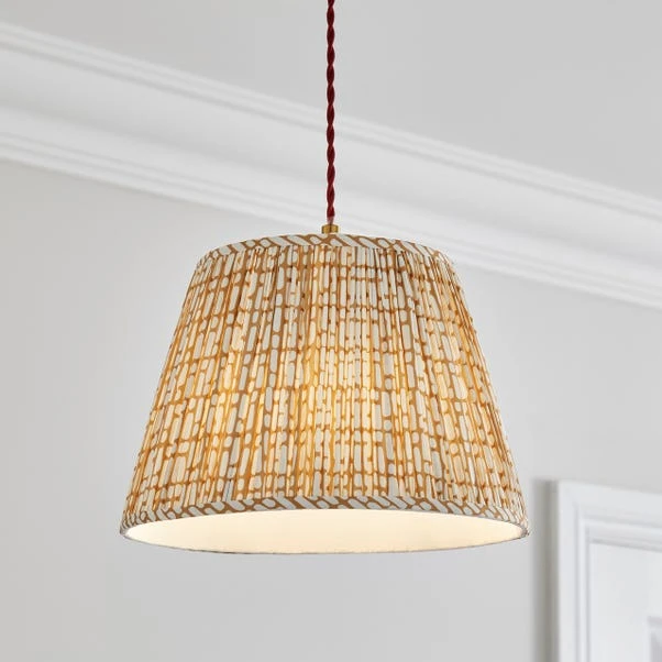 Dash Ruched Tapered Lamp Shade 7 Dash Ruched Tapered Lamp Shade - Image 5