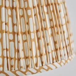 Dash Ruched Tapered Lamp Shade 24 Dash Ruched Tapered Lamp Shade -Dunelm 30870761 alt04