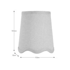 Scalloped Edge Lamp Shade -Dunelm 30870765 alt08