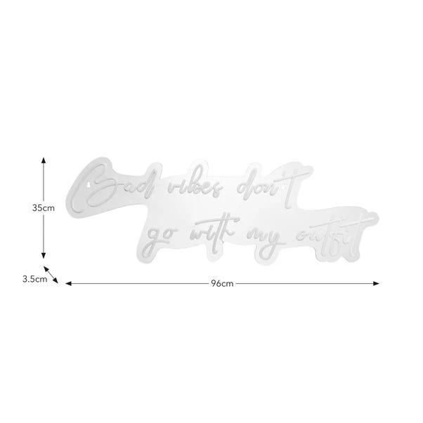 Bad Vibes Neon Sign 7 Bad Vibes Neon Sign - Image 5