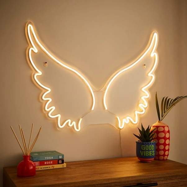Angel Wings Neon Sign 4 Angel Wings Neon Sign - Image 2