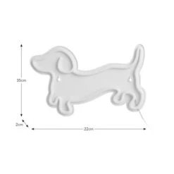 Sausage Dog Neon Sign -Dunelm 30873120 alt08