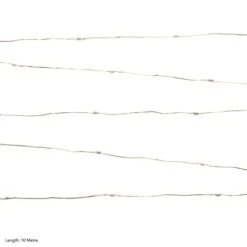 Micro 100 LED Wire String Lights 21 Micro 100 LED Wire String Lights -Dunelm 30873986 alt09