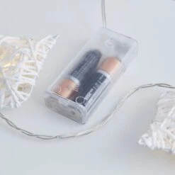 Wicker Hearts 10 LED String Lights 8 Wicker Hearts 10 LED String Lights -Dunelm 30873988 alt03