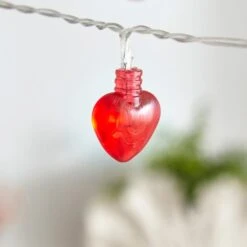 Heart String Lights 9 Heart String Lights -Dunelm 30873992 alt03
