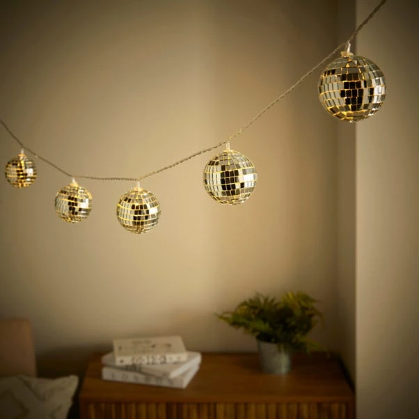 Disco Ball String Lights 4 Disco Ball String Lights - Image 2