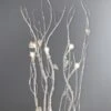 LED Glitter Hearts Silver Twig Tree -Dunelm 30876325