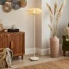 Lise Bamboo Uplighter Floor Lamp 1 Lise Bamboo Uplighter Floor Lamp -Dunelm 30894602