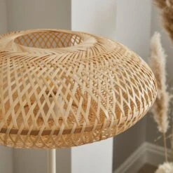 Lise Bamboo Uplighter Floor Lamp 10 Lise Bamboo Uplighter Floor Lamp -Dunelm 30894602 alt02