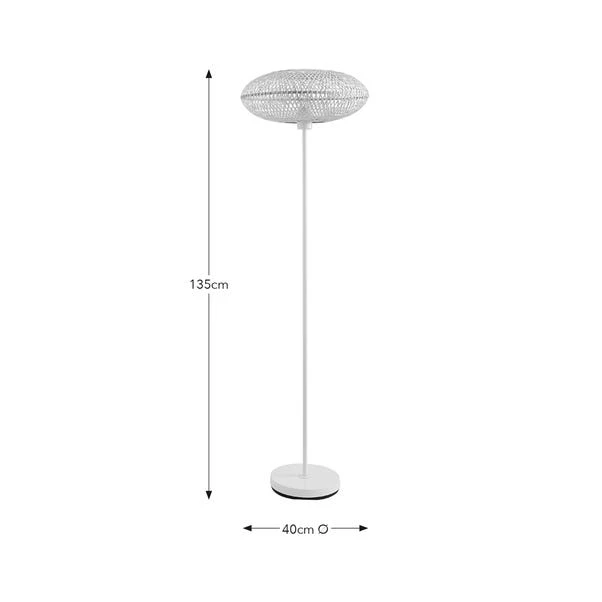 Lise Bamboo Uplighter Floor Lamp 8 Lise Bamboo Uplighter Floor Lamp - Image 6