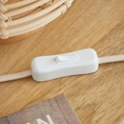 Emil Rattan Table Lamp -Dunelm 30894603 alt03