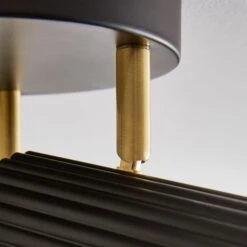 Georgi Industrial Ribbed 3 Light Adjustable Semi Flush Spotlight 22 Georgi Industrial Ribbed 3 Light Adjustable Semi Flush Spotlight -Dunelm 30894883 alt02