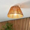 Kenia Rattan Outdoor Flush Ceiling Light 1 Kenia Rattan Outdoor Flush Ceiling Light -Dunelm 30894888