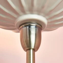 Maya Scallop Touch Dimmable Floor Lamp -Dunelm 30894898 alt03