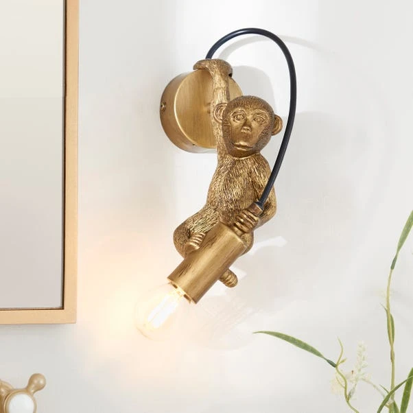 Odisha Monkey Bathroom Wall Light 3 Odisha Monkey Bathroom Wall Light