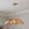 Petal Adjustable Pendant Light 1 Petal Adjustable Pendant Light -Dunelm 30894905