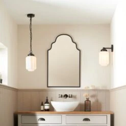 Rene Bathroom Adjustable Pendant Light 13 Rene Bathroom Adjustable Pendant Light -Dunelm 30894914 alt09