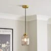 Riley Ribbed Adjustable Pendant Light 1 Riley Ribbed Adjustable Pendant Light -Dunelm 30894917