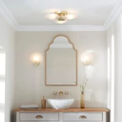 Shell Coastal Bathroom Wall Light 13 Shell Coastal Bathroom Wall Light -Dunelm 30894924 alt09