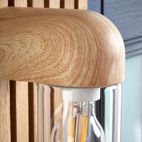 Wooden Outdoor Wall Light 5 Wooden Outdoor Wall Light - Image 3