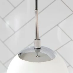 Sfera Industrial Bathroom Adjustable Pendant Light 14 Sfera Industrial Bathroom Adjustable Pendant Light -Dunelm 30894955 alt03