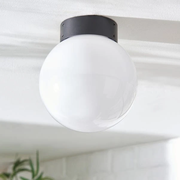 Sligo Industrial Outdoor Bathroom Flush Ceiling Light 4 Sligo Industrial Outdoor Bathroom Flush Ceiling Light - Image 2