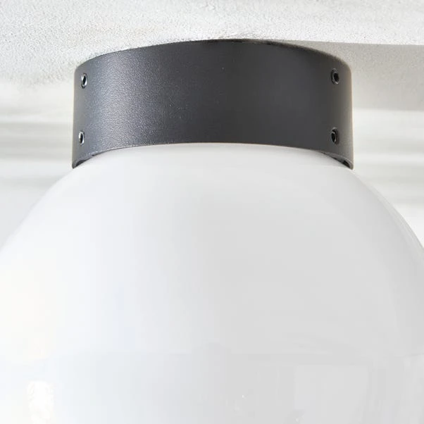 Sligo Industrial Outdoor Bathroom Flush Ceiling Light 6 Sligo Industrial Outdoor Bathroom Flush Ceiling Light - Image 4