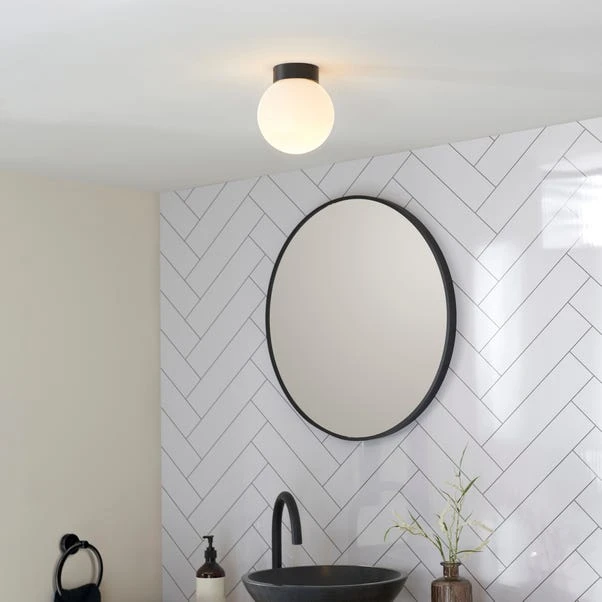 Sligo Industrial Outdoor Bathroom Flush Ceiling Light 9 Sligo Industrial Outdoor Bathroom Flush Ceiling Light - Image 7