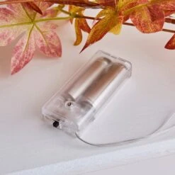 Artificial Autumnal Leaves Lit Garland -Dunelm 30896674 alt03