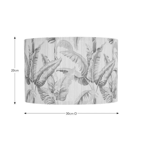 Equatorial Palm Bamboo Drum Lamp Shade 9 Equatorial Palm Bamboo Drum Lamp Shade - Image 7