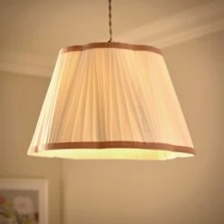 Charming Pleated Lamp Shade 28 Charming Pleated Lamp Shade -Dunelm 30898488 alt01
