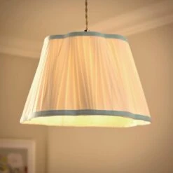 Charming Pleated Lamp Shade 23 Charming Pleated Lamp Shade -Dunelm 30898489 alt01