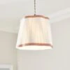 Charming Pleated Lamp Shade 2 Charming Pleated Lamp Shade -Dunelm 30898491