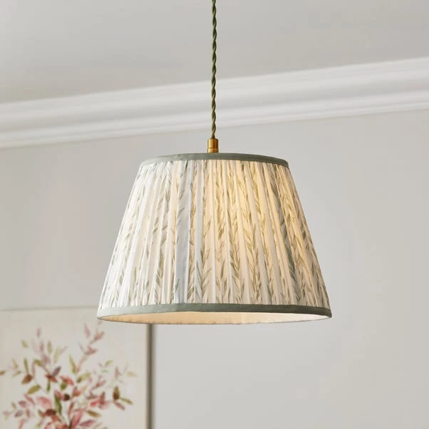 Fern Pleated Lamp Shade 3 Fern Pleated Lamp Shade