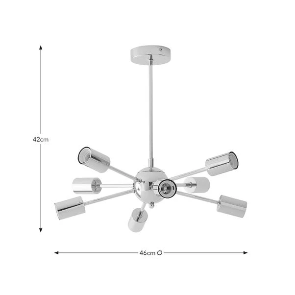 Conolly Sputnik 8 Light Ceiling Light 8 Conolly Sputnik 8 Light Ceiling Light - Image 6
