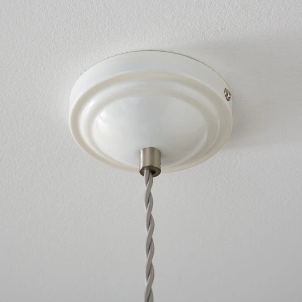 Lilbourne Ribbed Ceramic Pendant Light 6 Lilbourne Ribbed Ceramic Pendant Light - Image 4