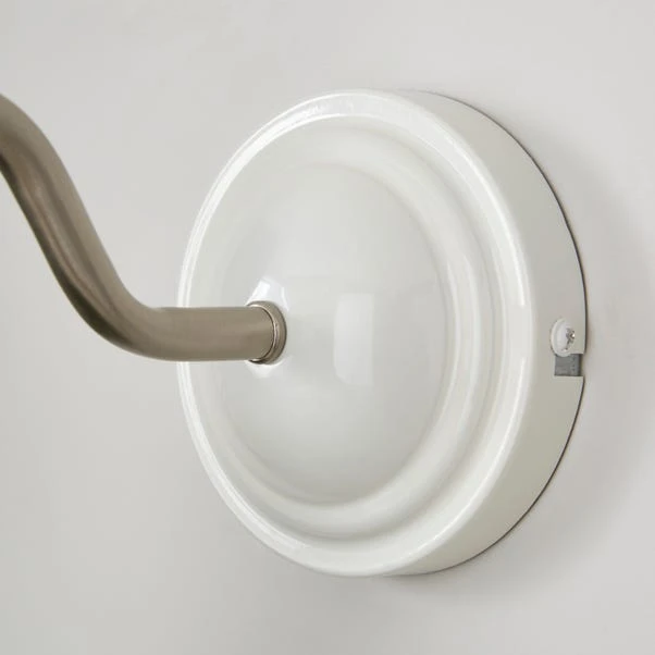 Lilbourne Ribbed Ceramic Wall Light 6 Lilbourne Ribbed Ceramic Wall Light - Image 4