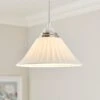 Lilbourne Ribbed Ceramic Easy Fit Pendant Shade 2 Lilbourne Ribbed Ceramic Easy Fit Pendant Shade -Dunelm 30898550