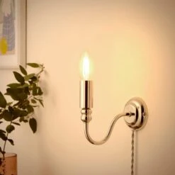 Pride And Joy Plug In Wall Light 27 Pride And Joy Plug In Wall Light -Dunelm 30898555 alt01