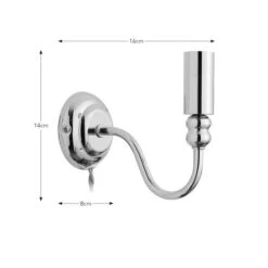 Pride And Joy Plug In Wall Light 31 Pride And Joy Plug In Wall Light -Dunelm 30898555 alt08