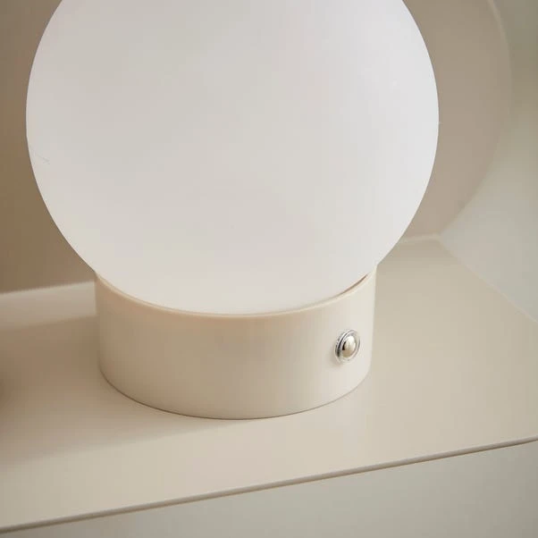 Rechargeable Touch Dimmable Wall Light With Cloud Shelf 5 Rechargeable Touch Dimmable Wall Light With Cloud Shelf - Image 3