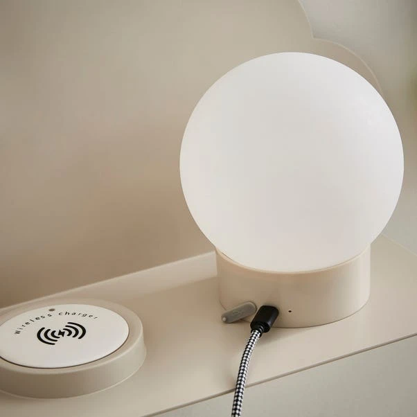Rechargeable Touch Dimmable Wall Light With Cloud Shelf 7 Rechargeable Touch Dimmable Wall Light With Cloud Shelf - Image 5