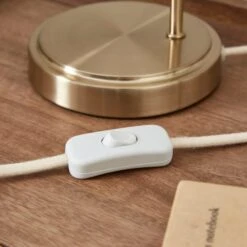 Enid Metal Table Lamp -Dunelm 30898632 alt03