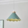 Remi Scalloped Easy Fit Pendant Shade 1 Remi Scalloped Easy Fit Pendant Shade -Dunelm 30898679