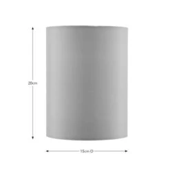 Ava Cylinder Lamp Shade -Dunelm 30898747 alt08