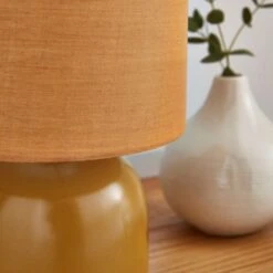 Hera Ceramic Table Lamp 24 Hera Ceramic Table Lamp -Dunelm 30898864 alt02